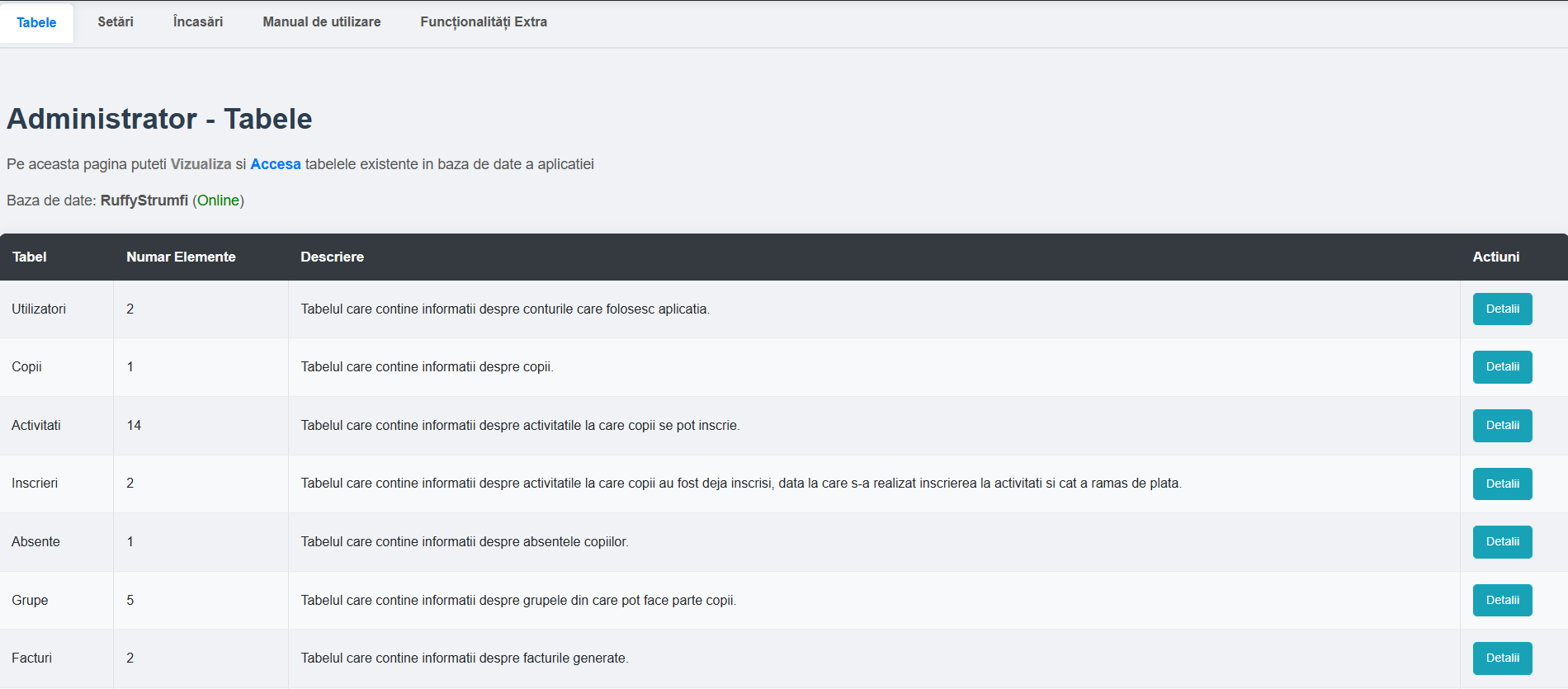 Aplicație Web CRM