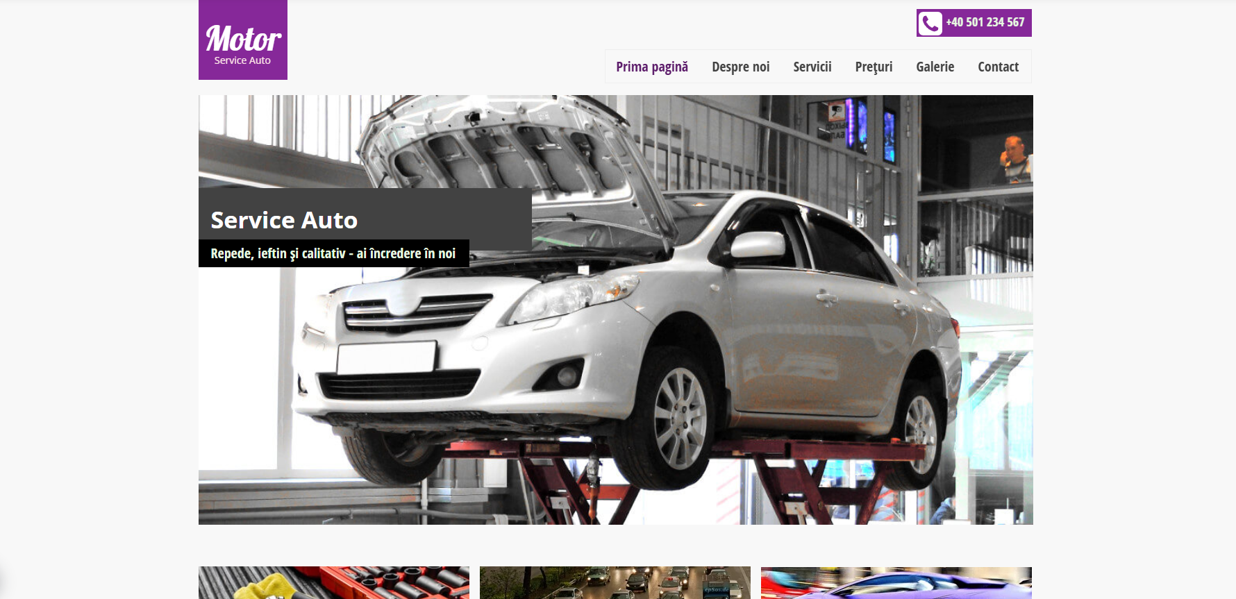 Template Website Auto/Auto Dealer