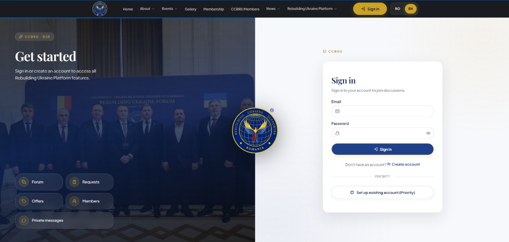 CCBRU B2B Platform